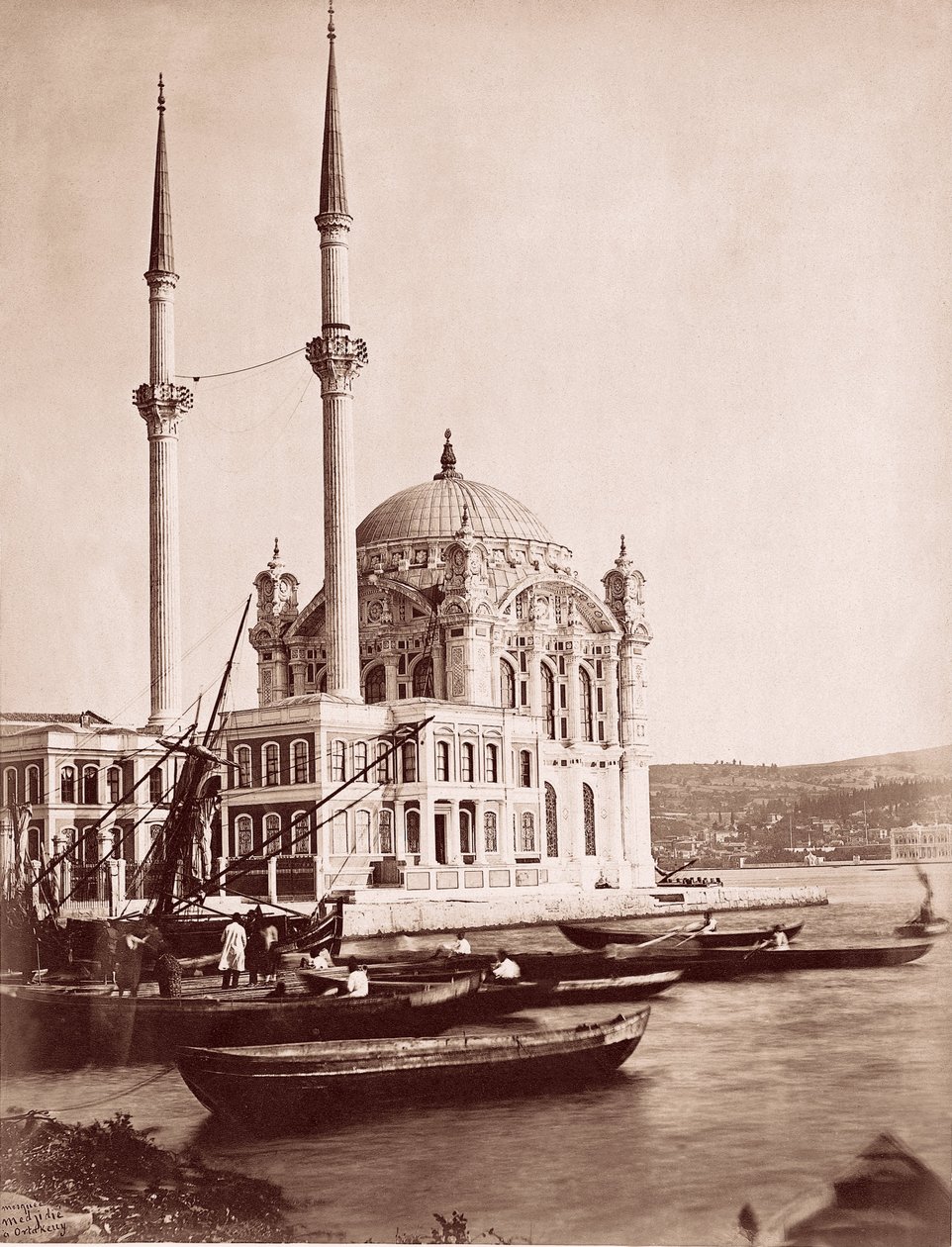 Ortaköy-Moschee von Unbekannt Unbekannt