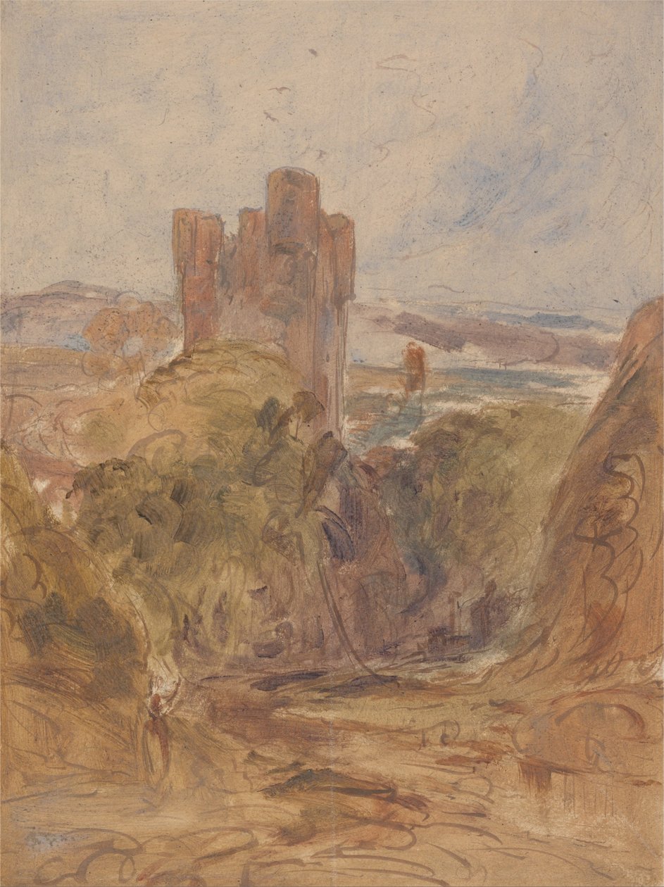Tantallon Castle, eine Studie von Unbekannt Unbekannt