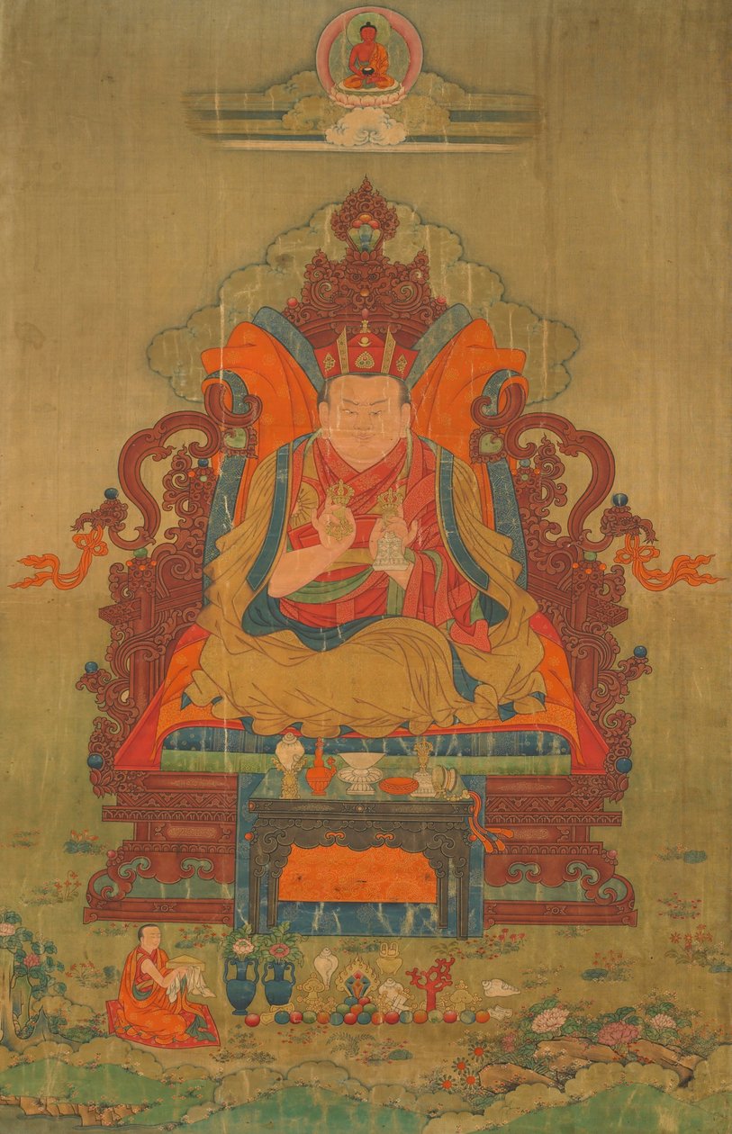 Zehnter Shamarpa, Mipam Chodrup Gyatso (1742–1792) von Unbekannt Unbekannt