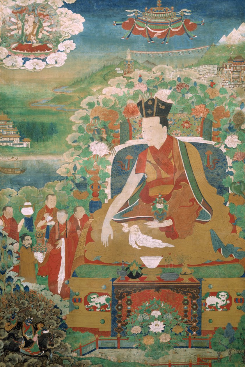 Der neunte Karmapa, Wangchug Dorje von Unbekannt Unbekannt