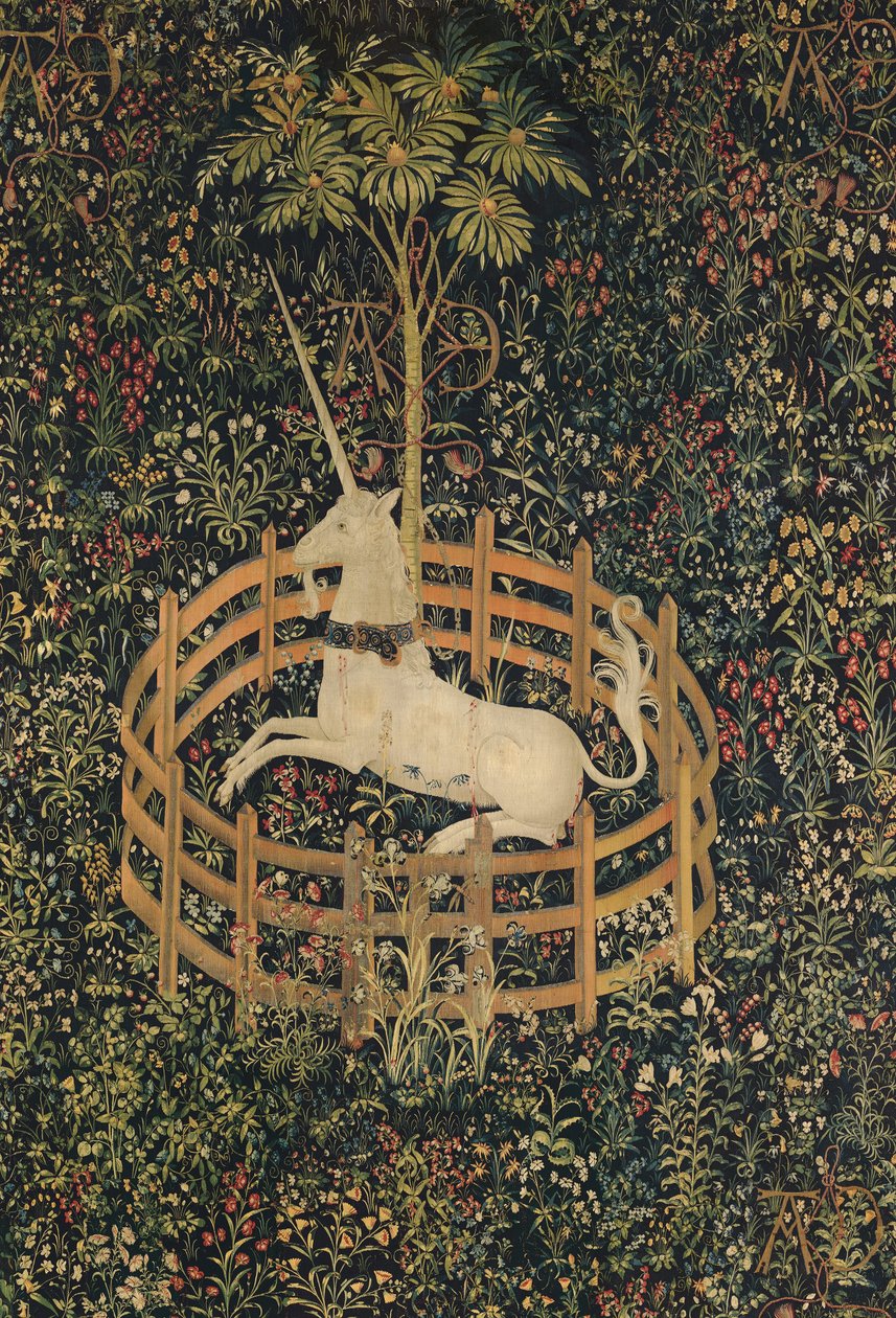 Das Einhorn in Gefangenschaft von Unbekannt Unbekannt