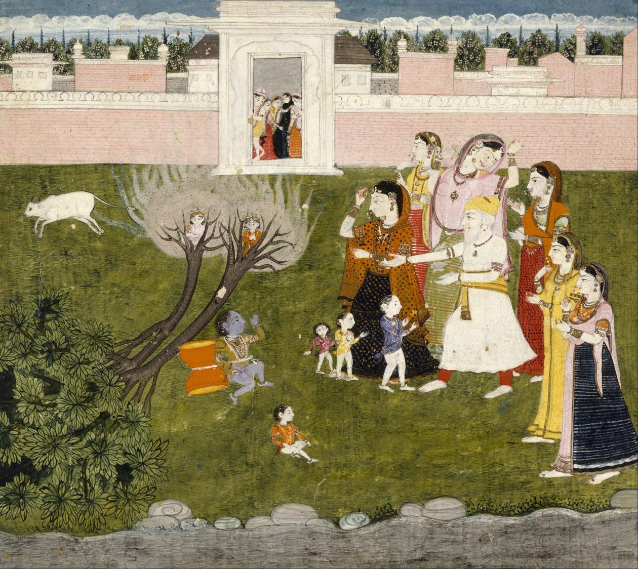 Untitled (Geschichte von Krishna) von Unbekannt Unbekannt