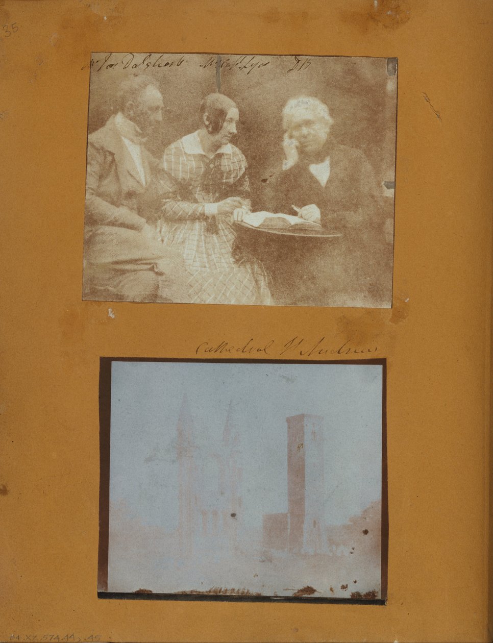 Unbekannter Hersteller, Britisch - James Dalgliesh, Mrs. Lyon und Sir David Brewster von Unbekannt Unbekannt