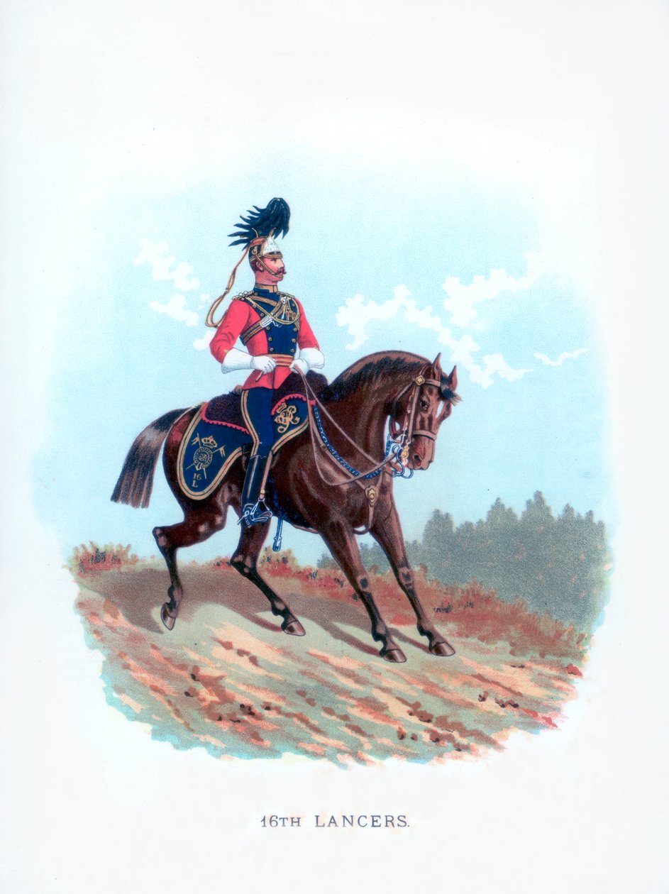 16. Lanzenreiter, 1890 von Unbekannt