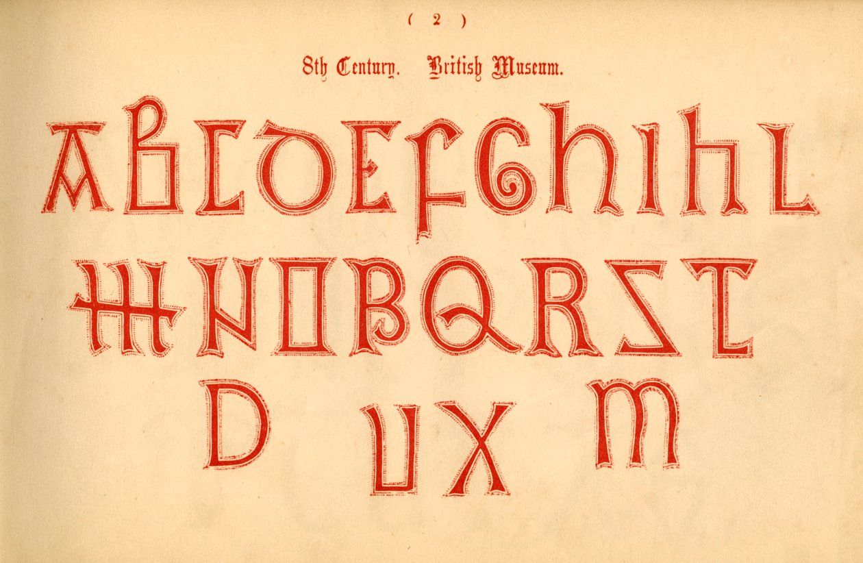 8. Jahrhundert. British Museum, 1862 von Unbekannt