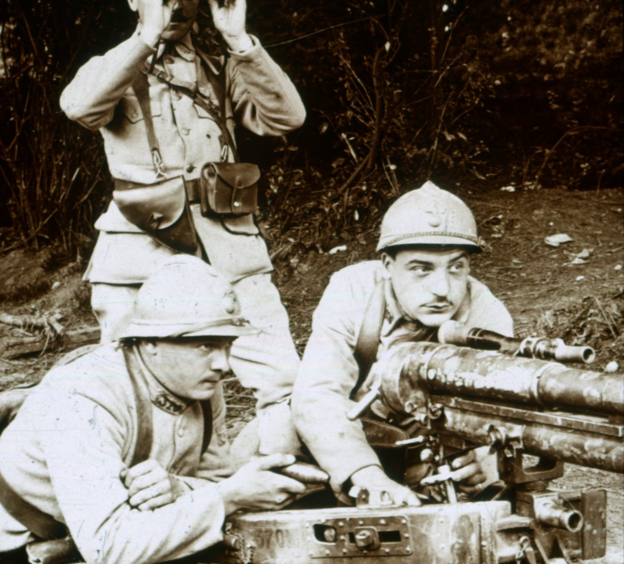 Eine 37-mm-Kanone von Unbekannt