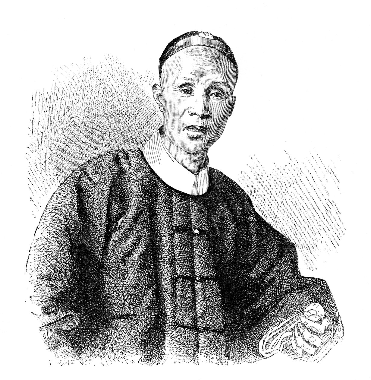 Ein chinesischer Gelehrter, um 1890 von Unbekannt