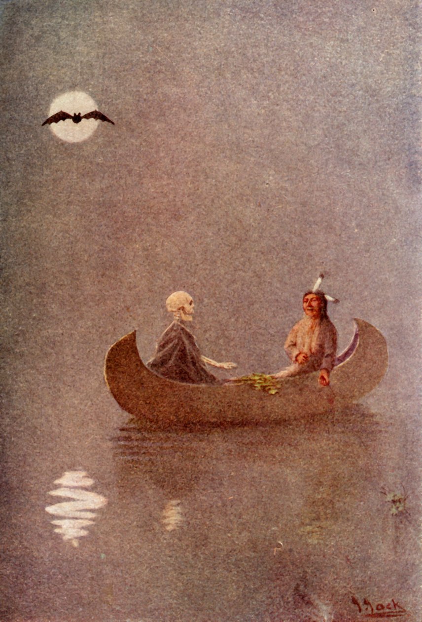 Eine Angeltour im Schattenland, 1914 von Unbekannt