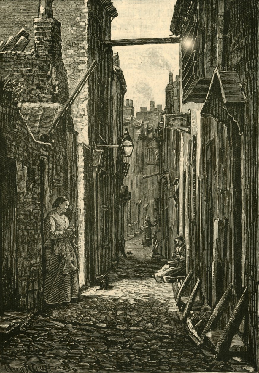 Eine Reihe, Yarmouth, 1898 von Unbekannt