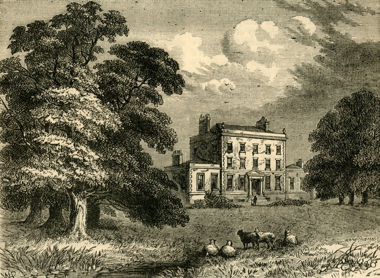 Abney House, 1845, um 1876 von Unbekannt