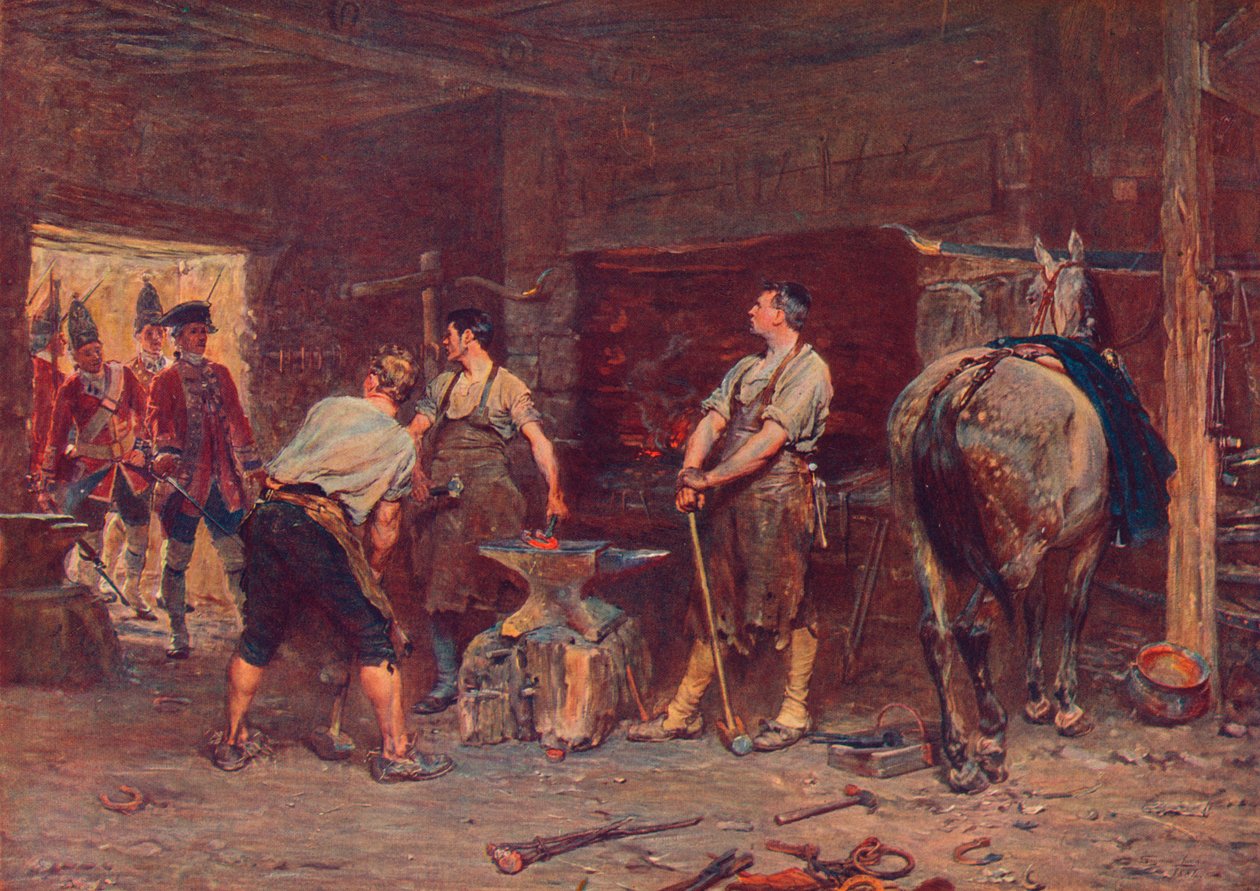 Nach Culloden: Rebellenjagd, 1905 von Unbekannt