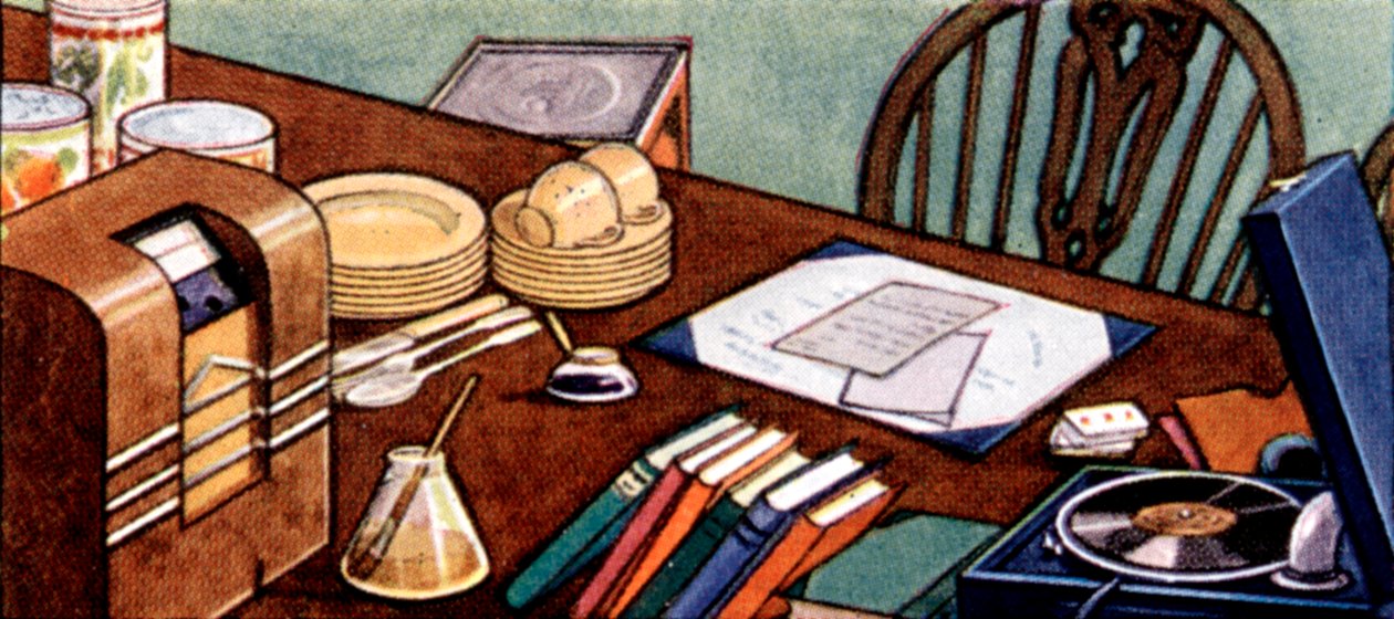 Luftschutzmaßnahmen, Zigarettenkarte, britisch, 1938 von Unbekannt