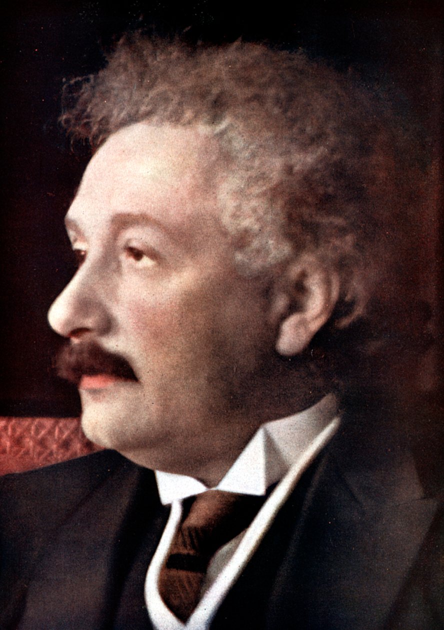 Albert Einstein, deutsch-schweizerisch-amerikanischer Mathematiker und Physiker, um 1925 von Unbekannt