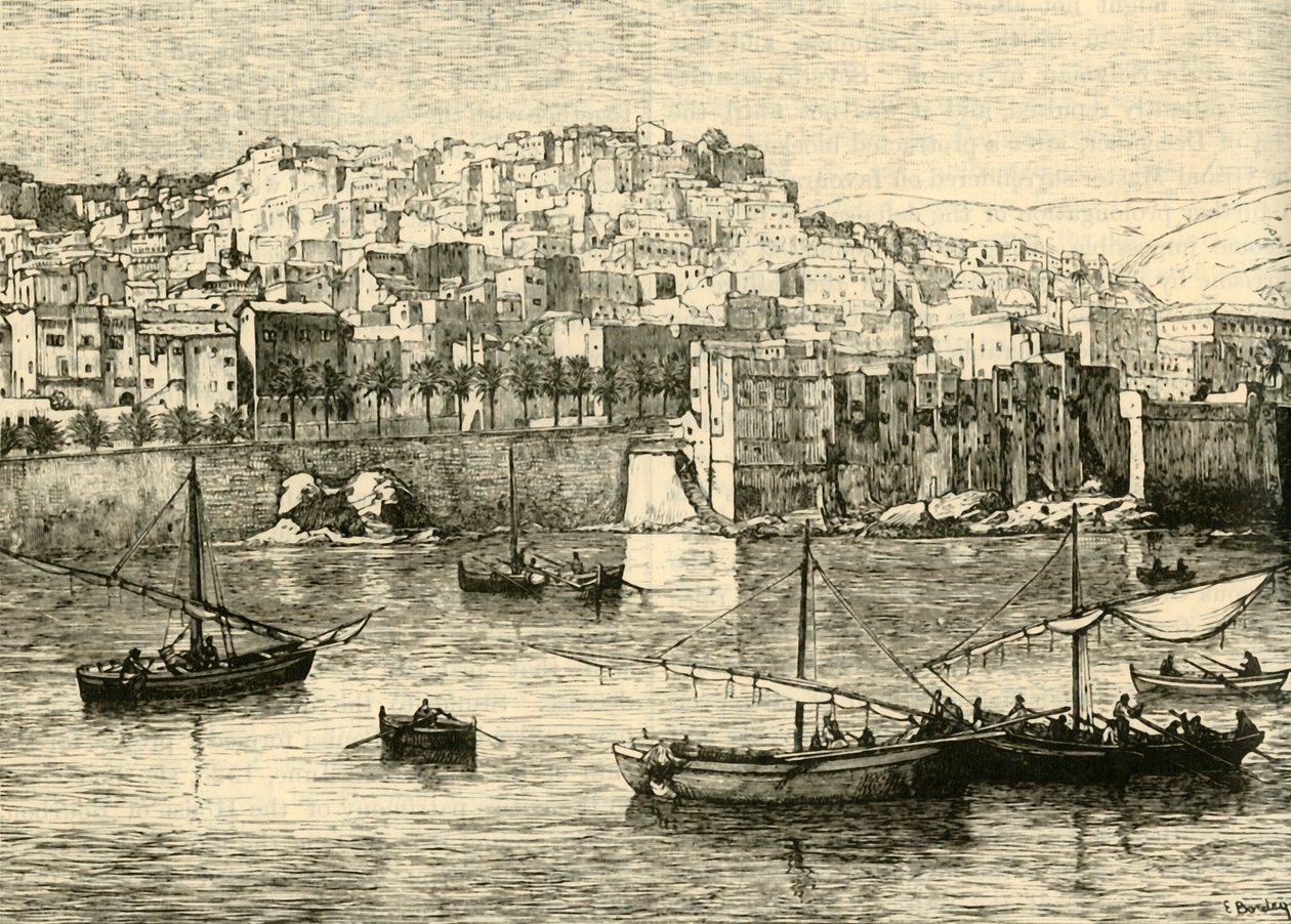 Algier vom Meer aus von Unbekannt