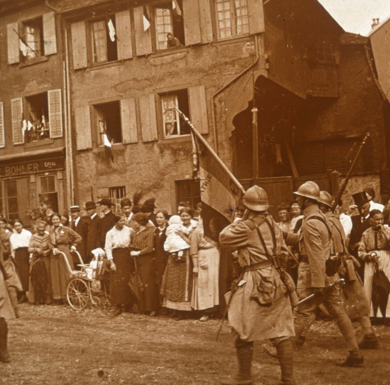 Das Elsass wird genommen, um 1914-1918 von Unbekannt