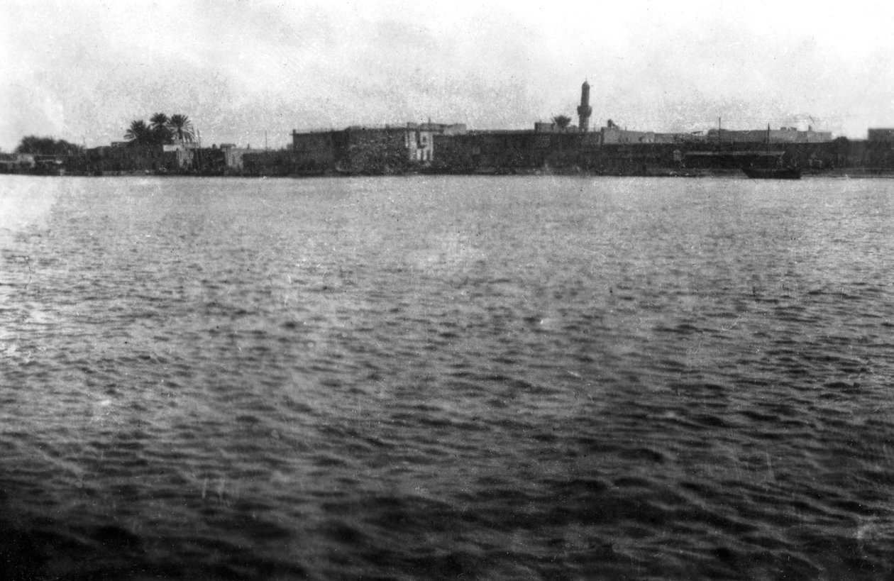 Amara, am Fluss Tigris, Mesopotamien, 1918 von Unbekannt
