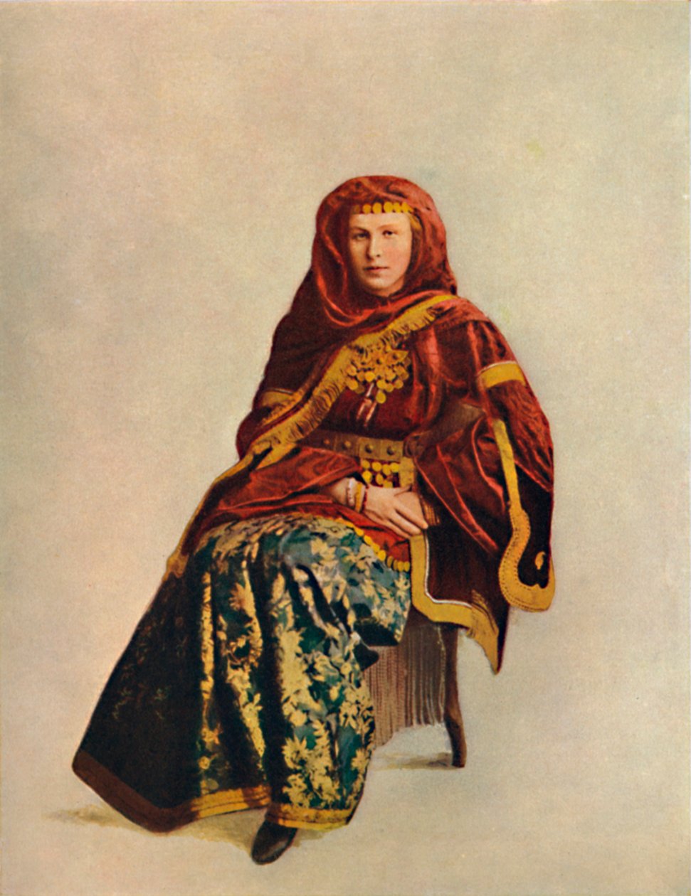 Eine armenische Frau aus dem Kaukasus, 1912 von Unbekannt