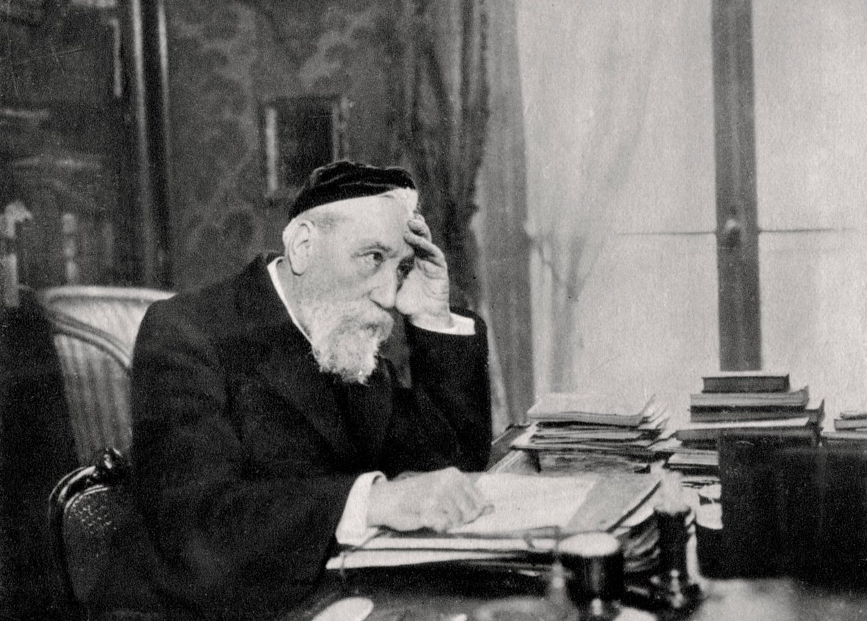 Anatole France, französischer Schriftsteller, 1903 von Unbekannt