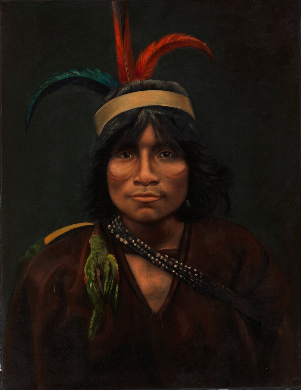 Anishira-Indianer, ca. 1890-1892 von Unbekannt