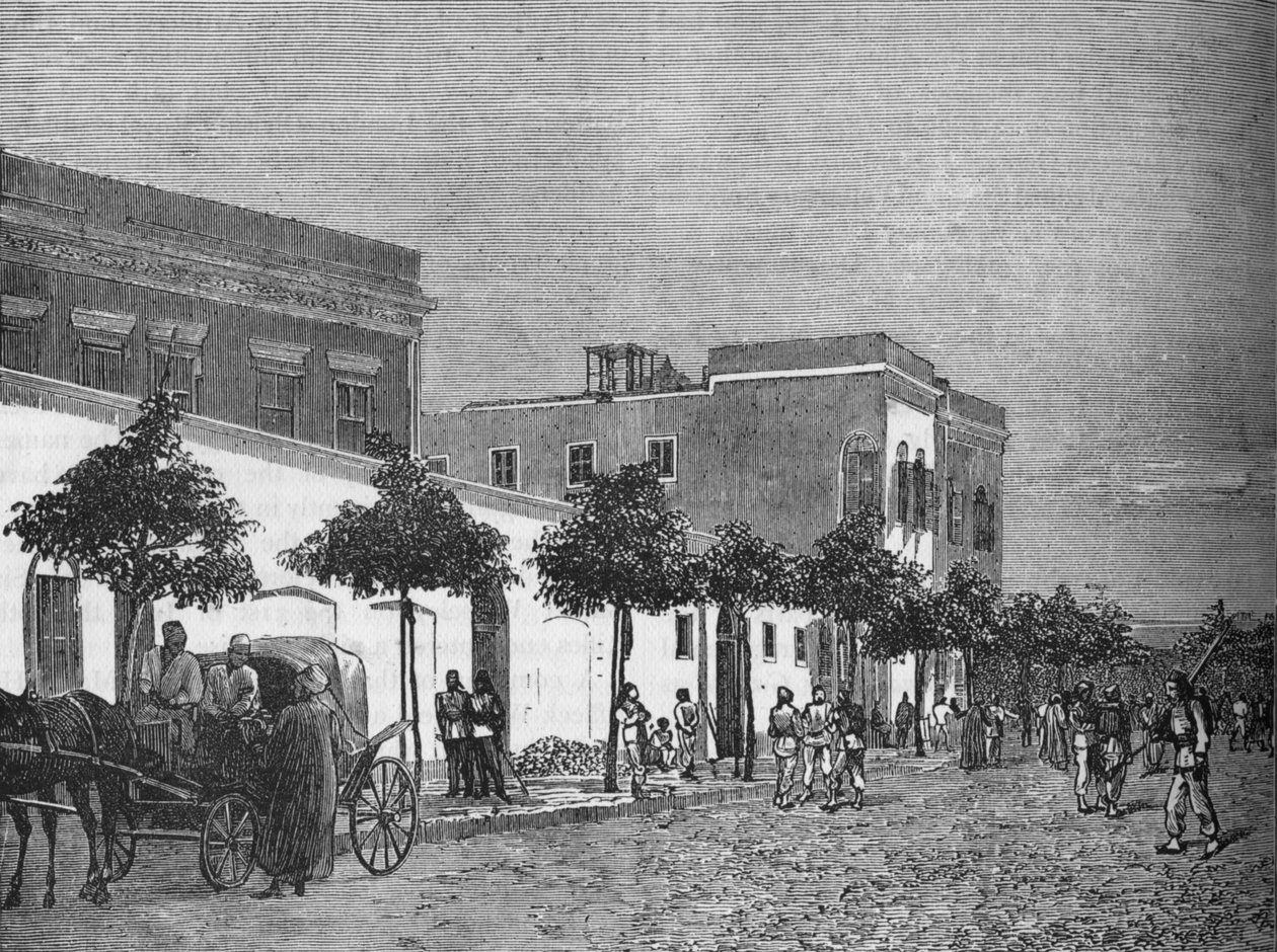 Haus von Arabi Pascha, Kairo, ca. 1882-1885 von Unbekannt