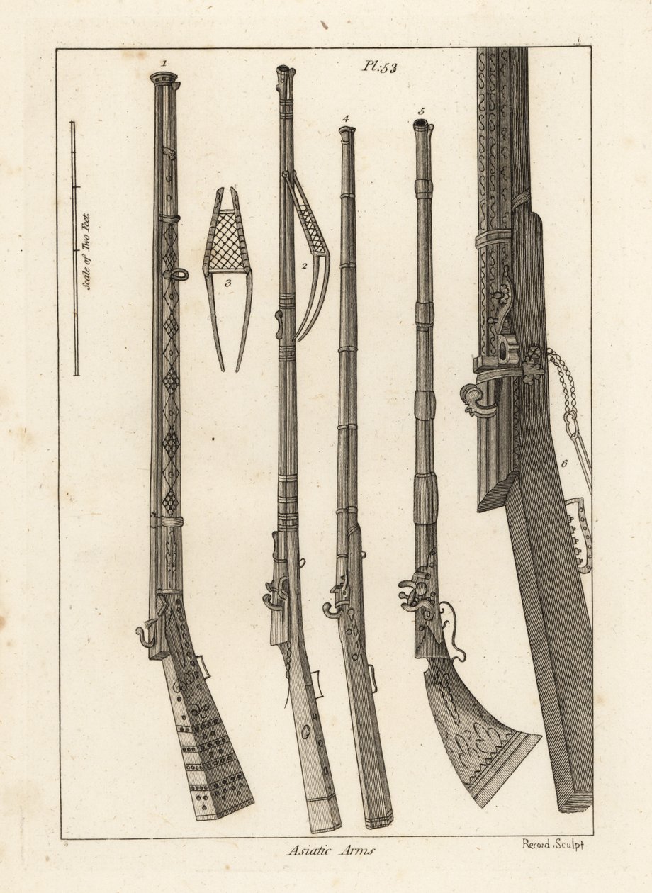 Asiatische Waffen von Unbekannt