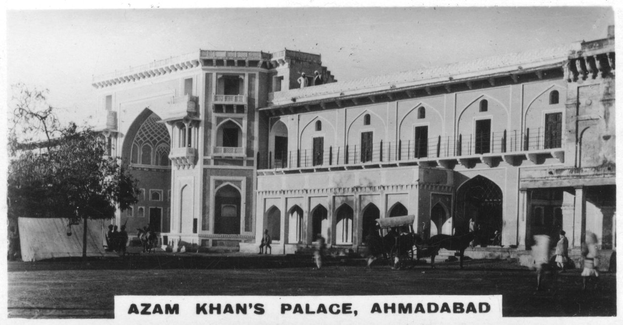 Palast von Azam Khan, Ahmedabad, Indien, ca. 1925 von Unbekannt