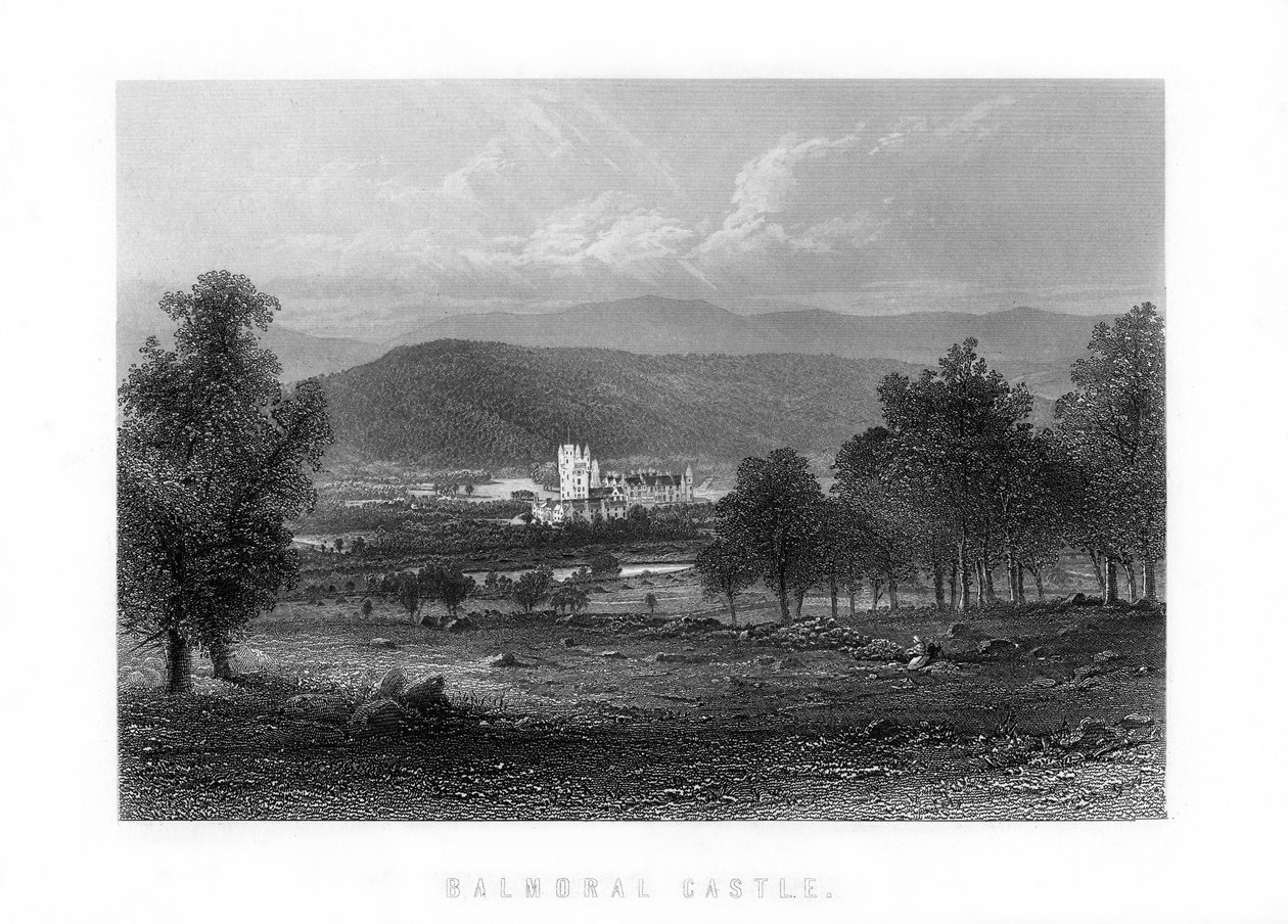 Balmoral Castle, Aberdeenshire, Schottland, 1899 von Unbekannt