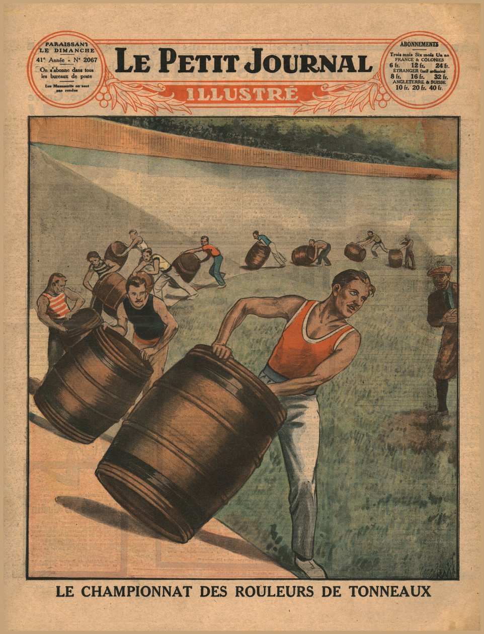 Fassrollen-Meisterschaft, 1930 von Unbekannt