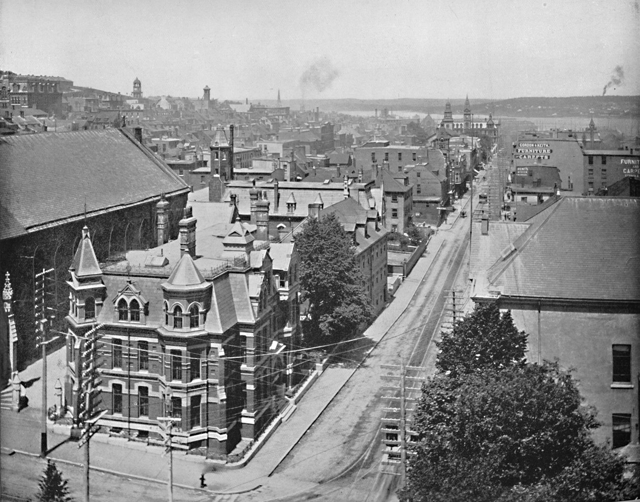Barrington Street, Halifax, Nova Scotia, ca. 1897 von Unbekannt