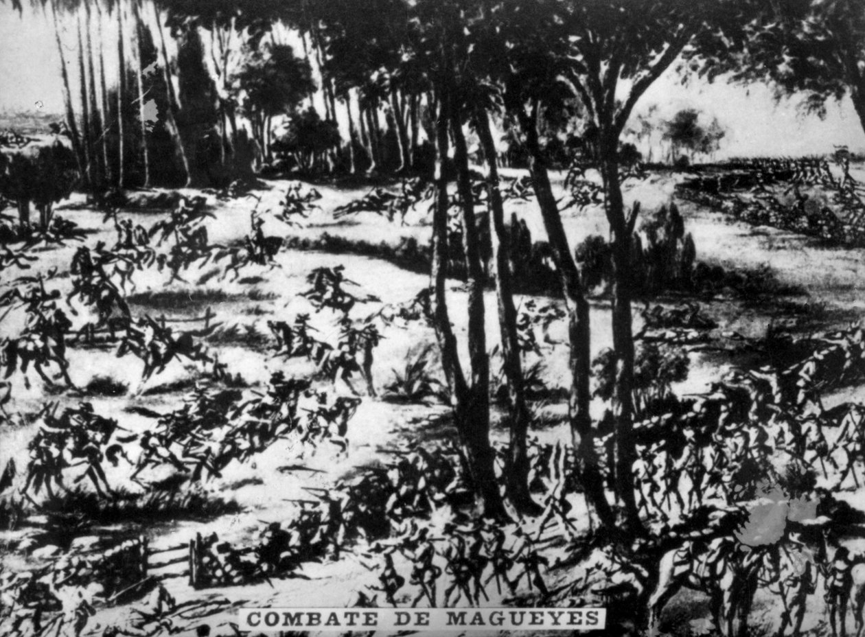 Schlacht von Magueyes, 1896, 1920er Jahre von Unbekannt