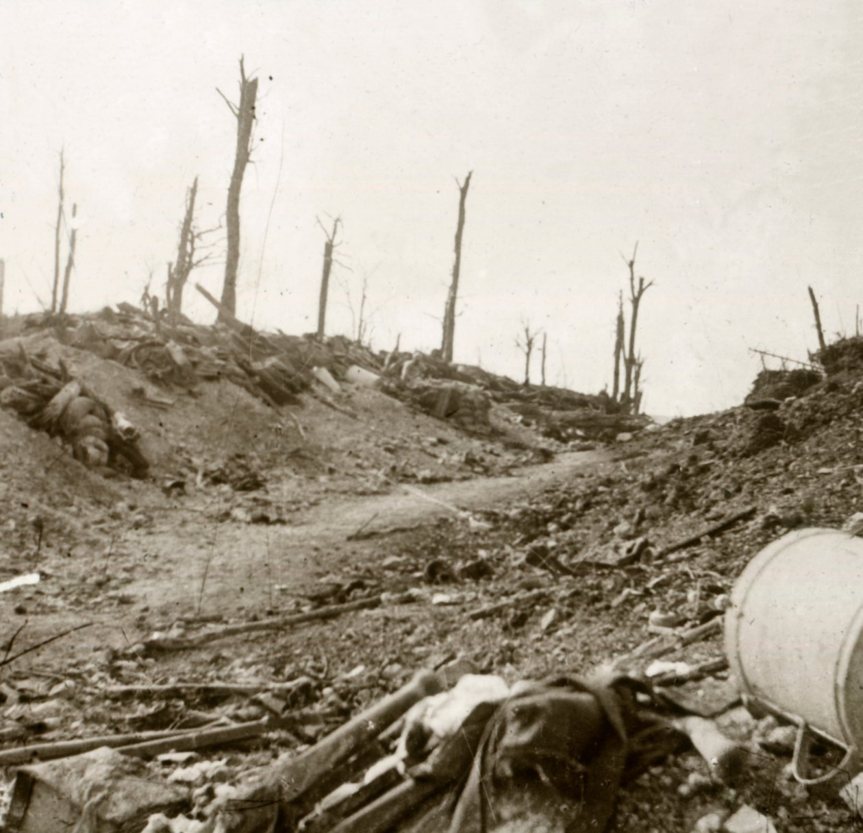 Vor Chaulnes, Somme, Nordfrankreich, um 1914-1918 von Unbekannt