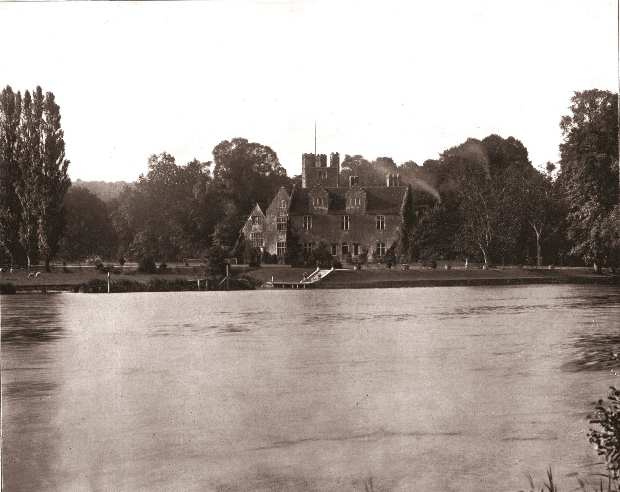 Bisham Abbey, oberhalb von Marlow, Berkshire, 1894 von Unbekannt