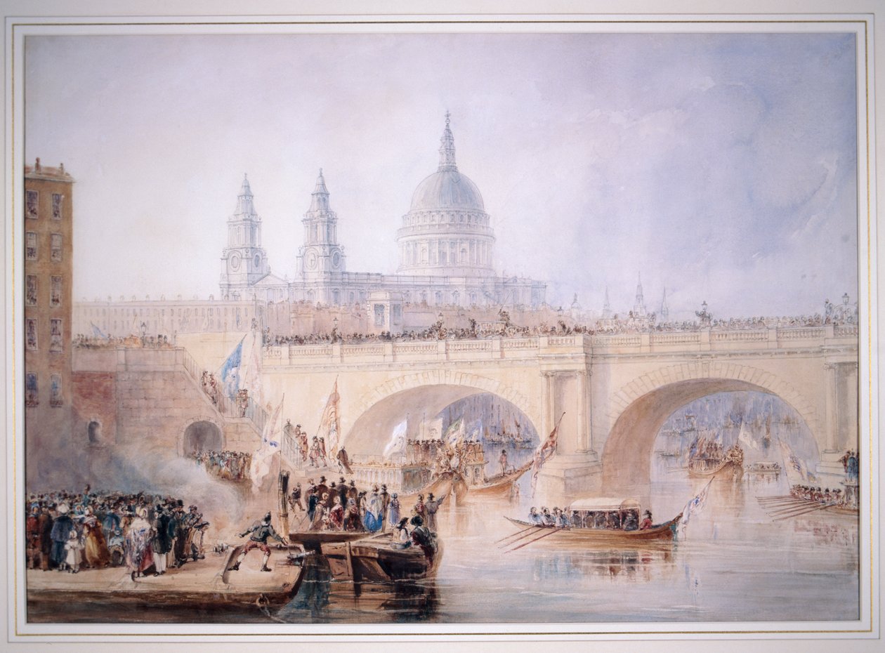 Blackfriars-Brücke, London von Unbekannt