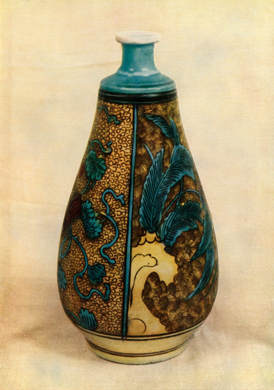 Flasche - Japanische Kutani, spätes 17. Jahrhundert, 1945 von Unbekannt