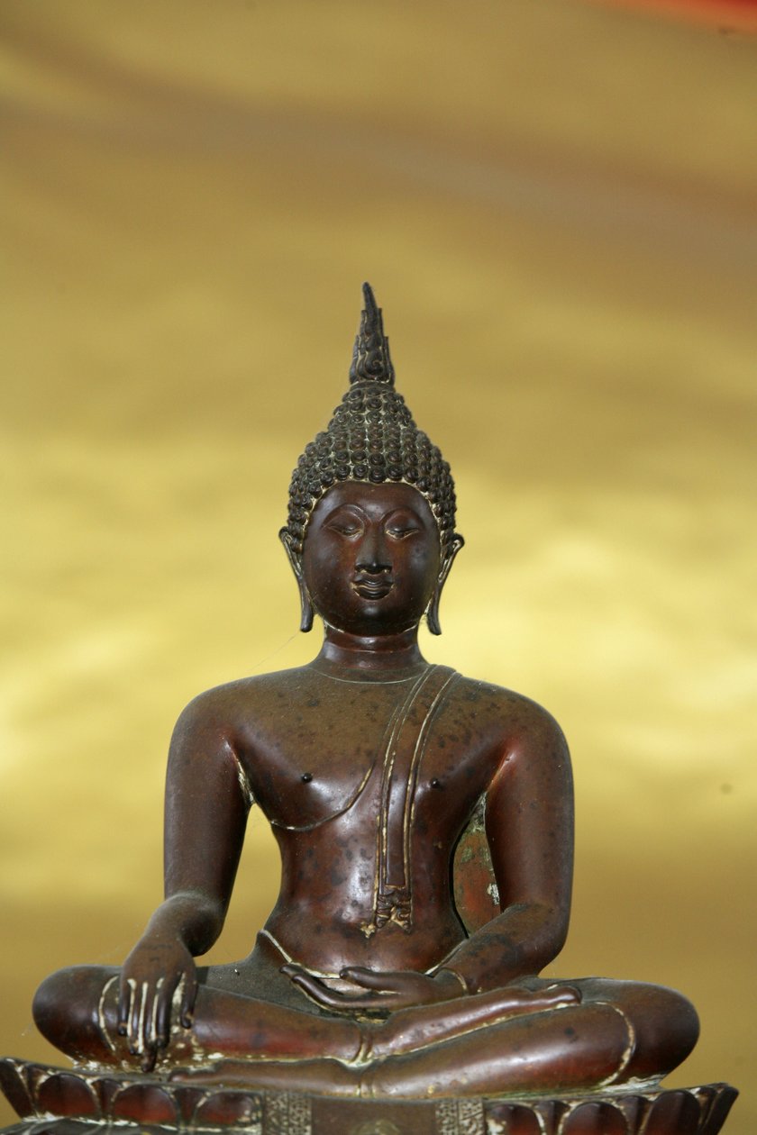 Buddha. Wat Chayamangkalaram Tempel. Penang, Malaysia von Unbekannt