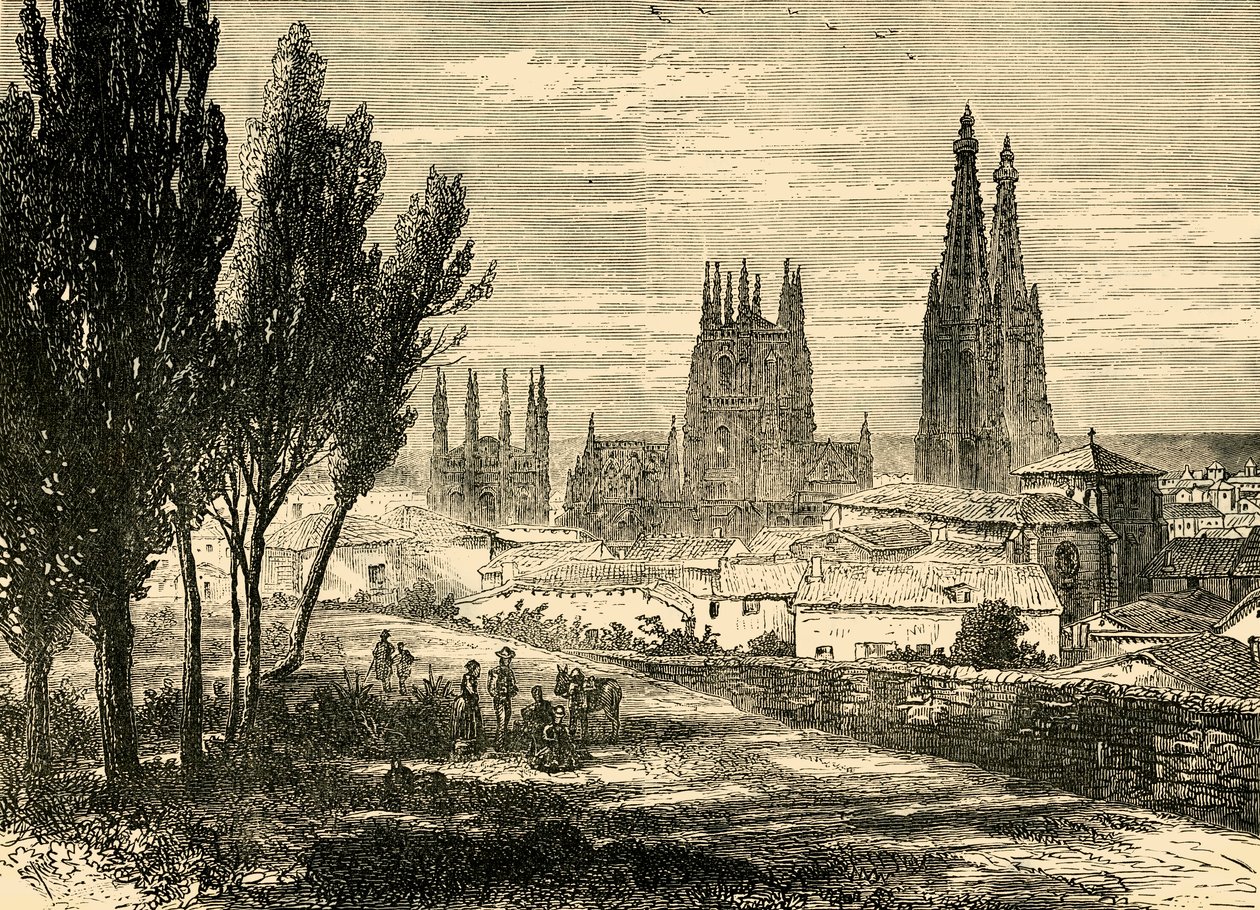 Burgos, 1890 von Unbekannt