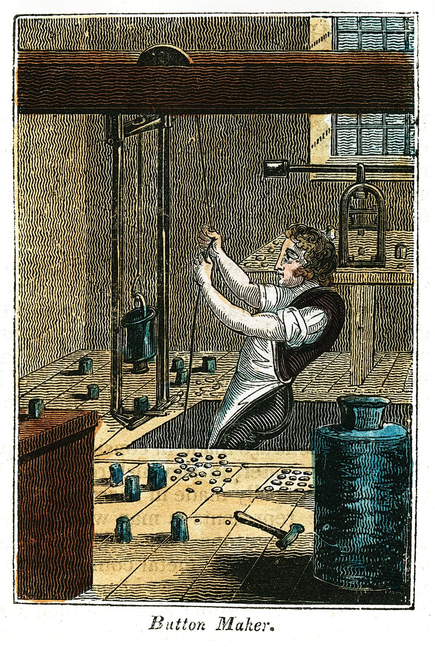 Knopfmacher, 1823 von Unbekannt