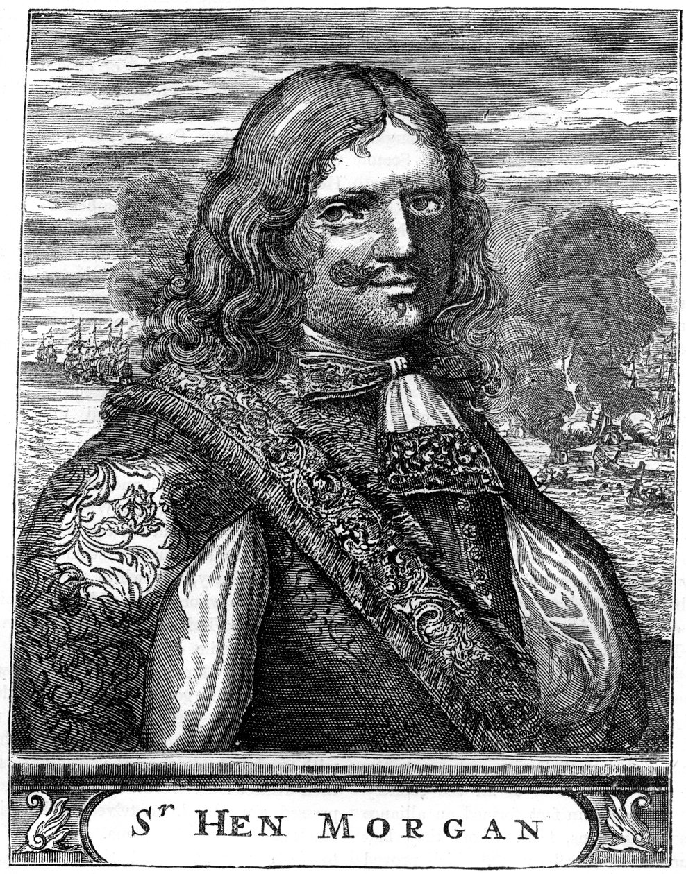 Captain Morgan, Freibeuter des 17. Jahrhunderts, um 1880 von Unbekannt