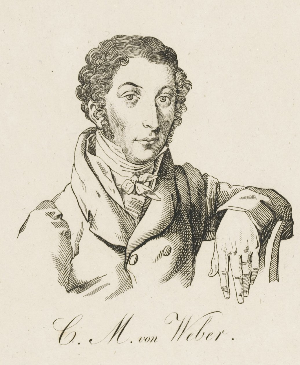 Carl Maria von Weber 1786-1826, nach 1821 von Unbekannt