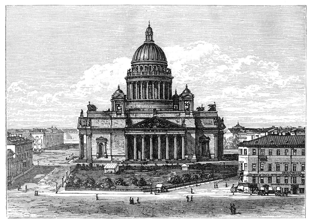 Kathedrale von St. Isaac, St. Petersburg, Russland, 1900 von Unbekannt