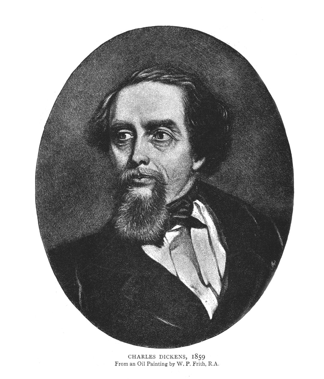 Charles Dickens, 1859 von Unbekannt