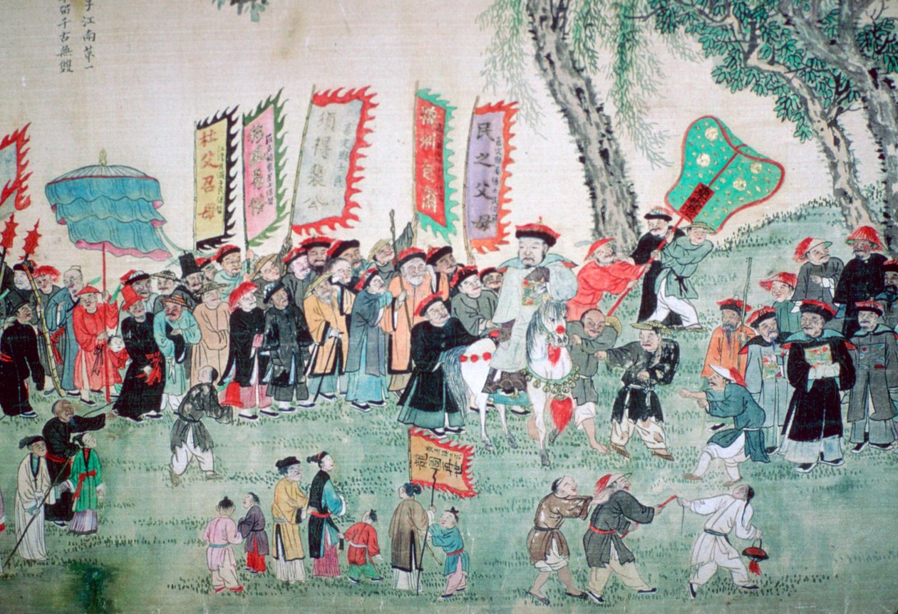 Chinesische Malerei aus einer Serie über Chao Hsia von Unbekannt