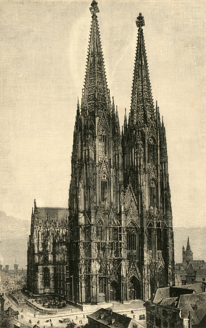 Kölner Dom, 1890 von Unbekannt