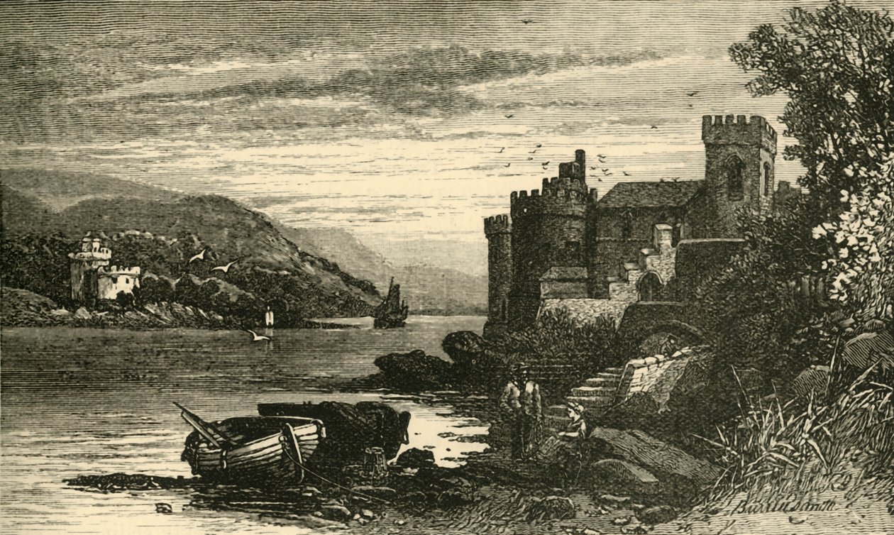 Dartmouth Castle, 1898 von Unbekannt