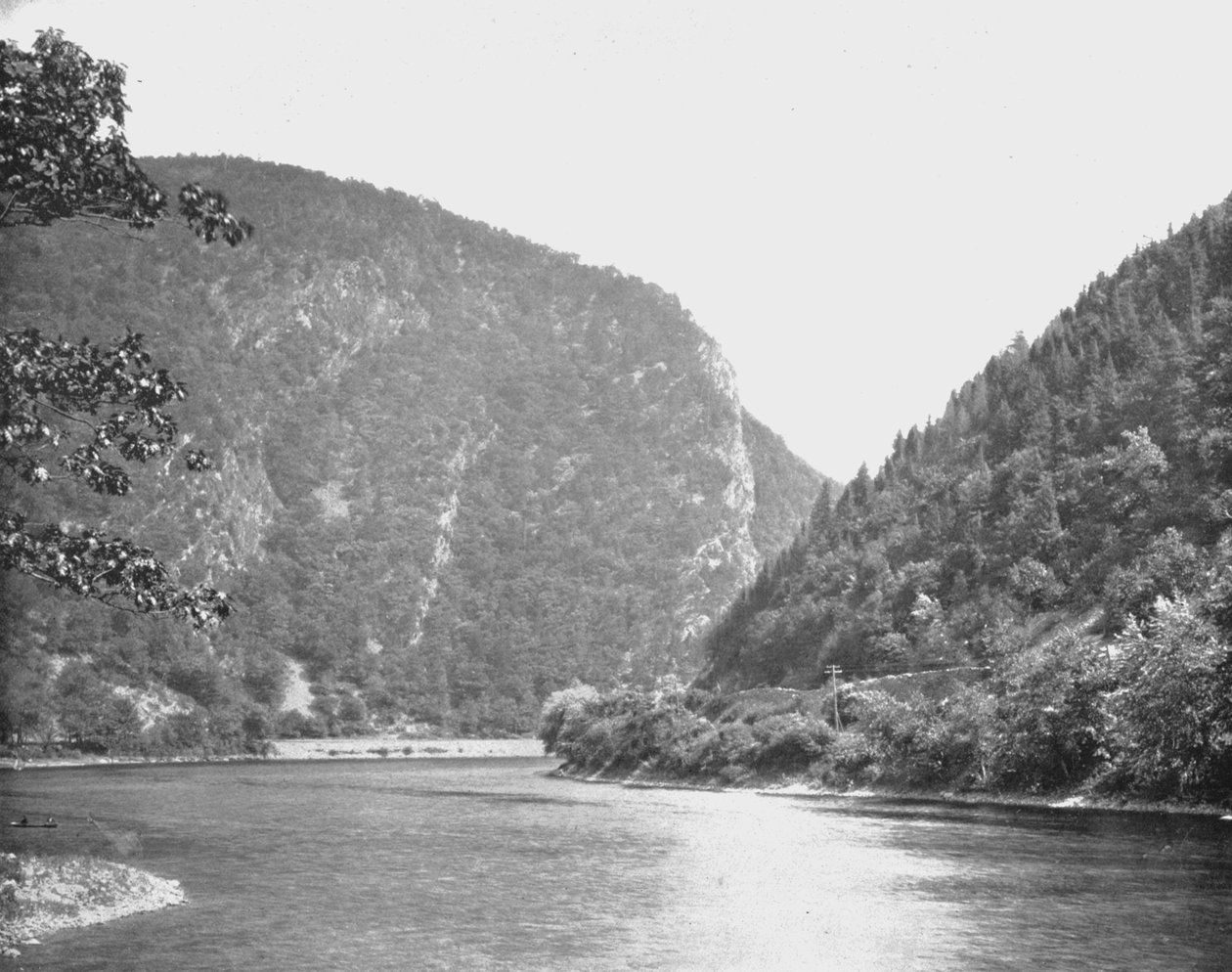 Delaware Water Gap, Monroe County, Pennsylvania, USA, ca. 1900 von Unbekannt