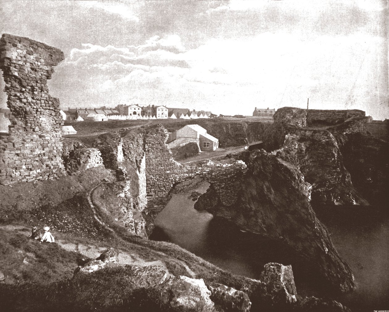 Dunbar Castle, East Lothian, Schottland, 1894 von Unbekannt