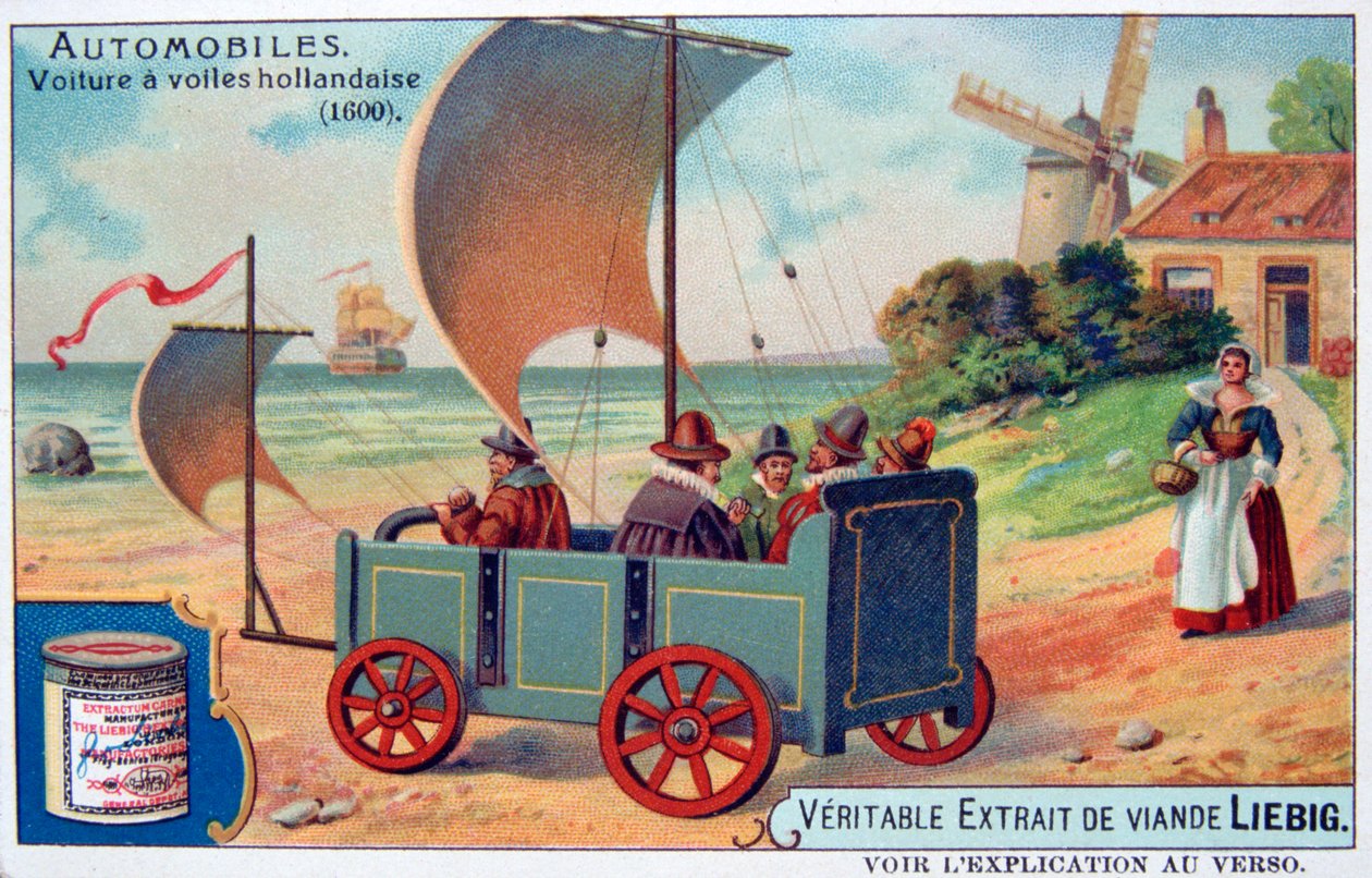 Niederländisches Automobil, 1600, um 1900 von Unbekannt