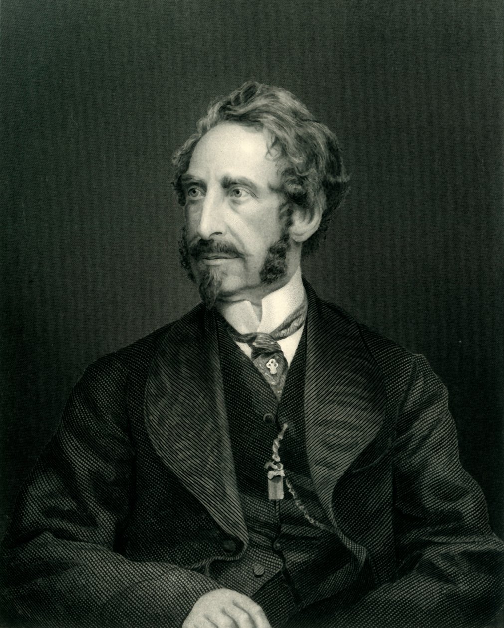 Edward G.E.L. Bulwer-Lytton, Lord Lytton, 1850, um 1884 von Unbekannt
