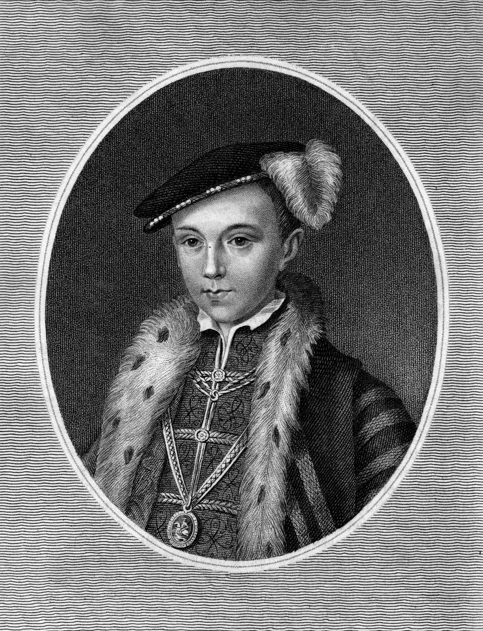 Edward VI., König von England, 19. Jahrhundert von Unbekannt