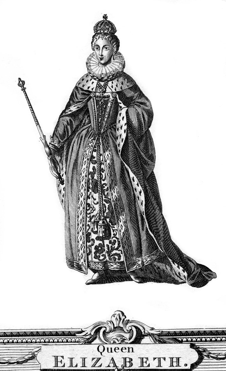 Elisabeth I. von England, 1533-1603 von Unbekannt